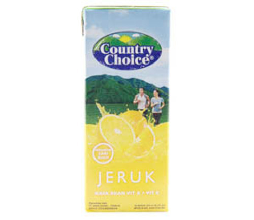 COUNTRY CHOICE - ORANGE JUICE : 250 ML 