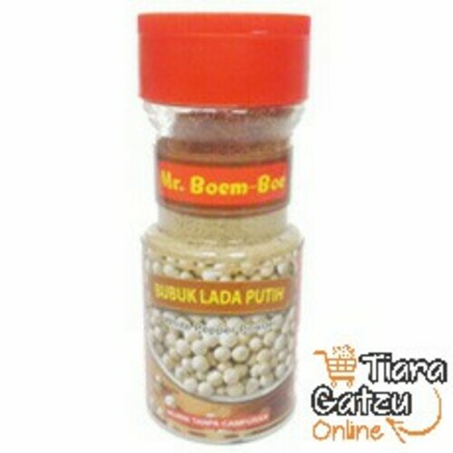 MR.BOEM-BOE - BUBUK LADA PUTIH : 50 GR 