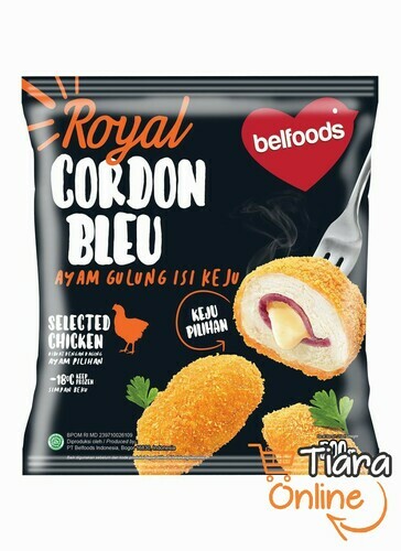 BELFOODS - ROYAL CHICKEN CORDON BLEU : 500 GR 