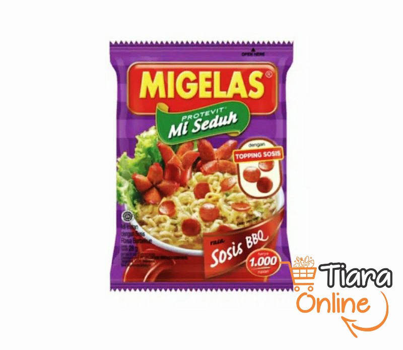 MIGELAS - SEDUH SOSIS BBQ : 28 GR 