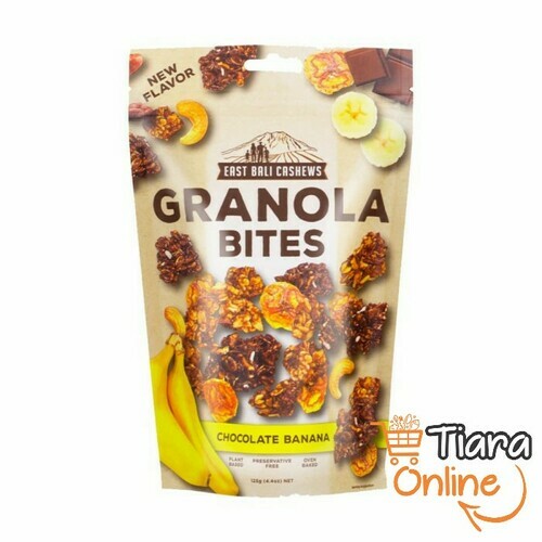 EBC - GRANOLA BITES CHOCO BANANA : 125 GR 