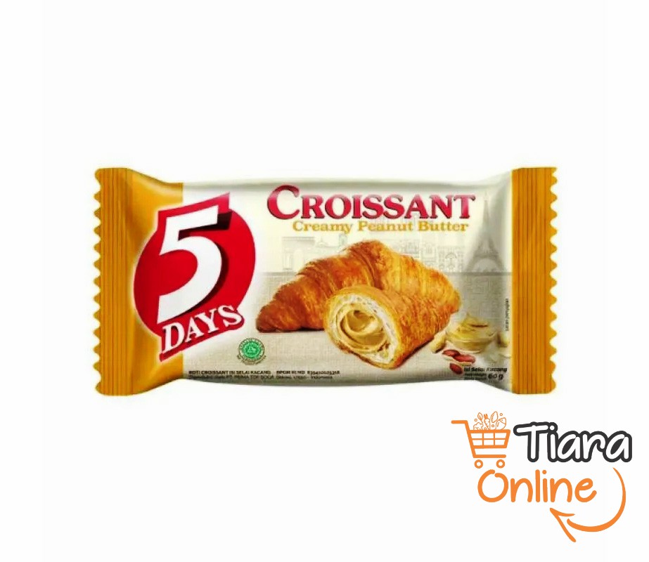 5 DAYS CROISSANT  CREAMY CHEESE : 60 GR 