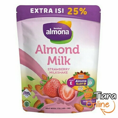 ALMONA - ALMOND STRAWBERRYSHAKE : 175 GR 