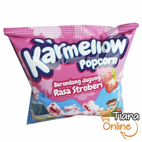 KARMELLOW - POPCORN STROBERI : 10 GR 