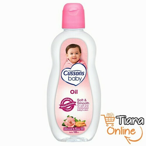 CUSSONS - BABY OIL SOFT & SMOOTH : 100 ML 