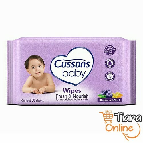 CUSSONS - BABY WIPES FRESH & NOURISH : 50'S 