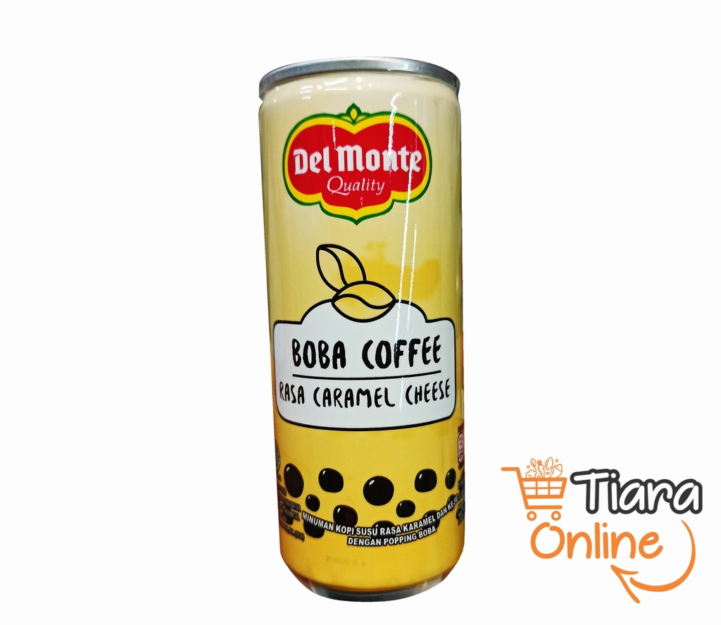 DEL MONTE - BOBA COFFEE CARAMEL : 240 ML 