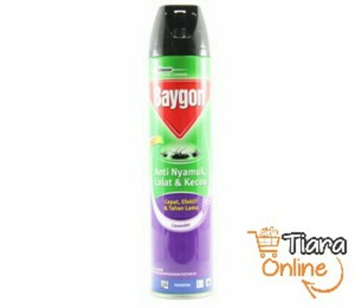 BAYGON - AEROSOL LAVENDER : 600 ML 