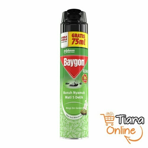 BAYGON - AEROSOL ZEN GARDEN : 600 ML 