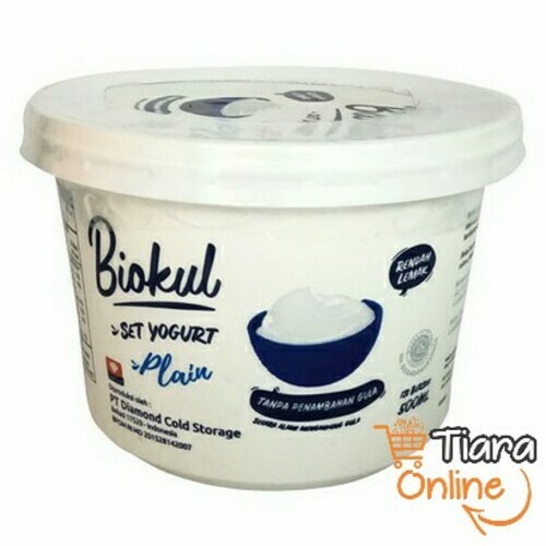 BIO KUL - NATURAL SET YOGURT : 500 ML 