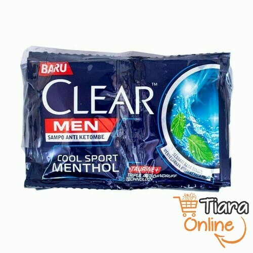 CLEAR - MEN SHAMPOO COOL MENTHOL : 12X9ML 