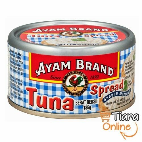 AYAM BRAND - TUNA SPREAD WITH MAYO : 185 GR 