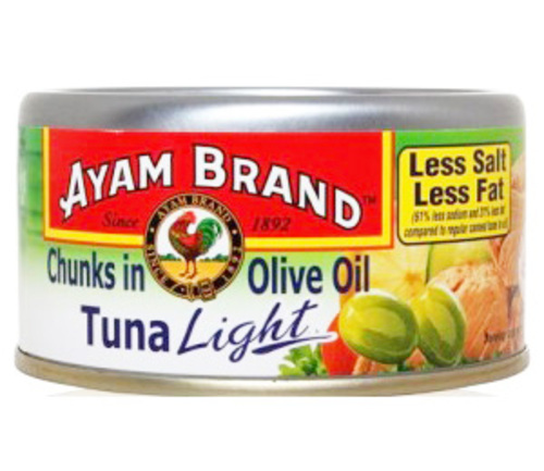 AYAM BRAND - TUNA CHUNKS IN OIL : 185 GR 