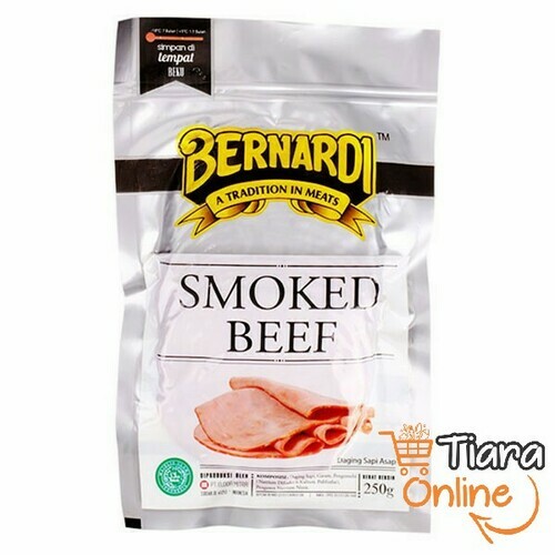 BERNARDI SMOKED BEEF : 250 GR 