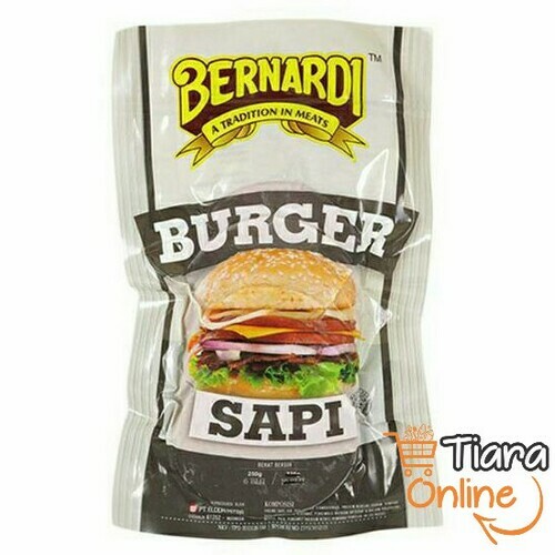 BERNARDI BEEF BURGER : 250 GR 