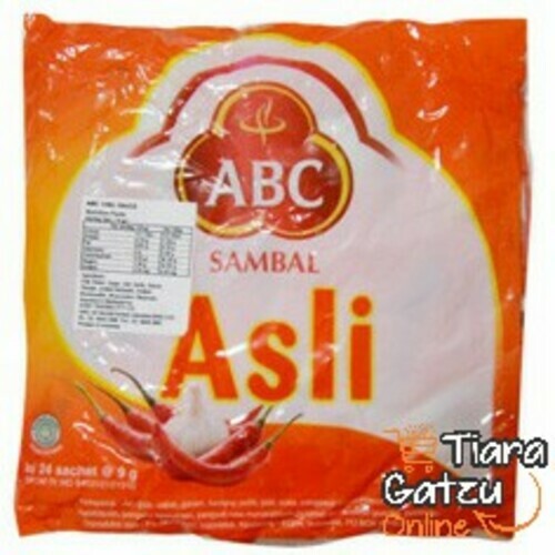 ABC SAMBAL ASLI : 22X9 GR