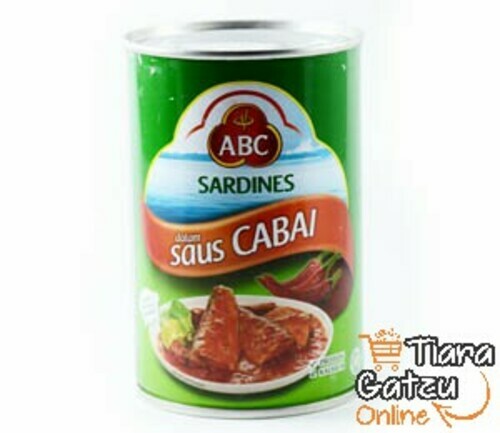 ABC - SARDINES CHILLI SAUCE : 425 GR