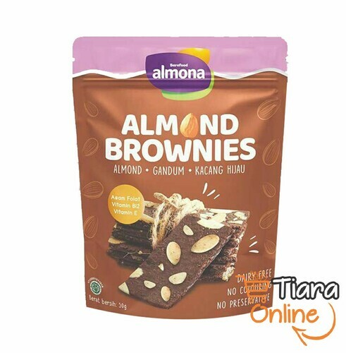 ALMONA - ALMOND BROWNIES : 50 GR