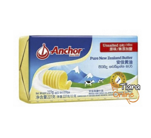 ANCHOR - BUTTER UNSALTED : 227 GR