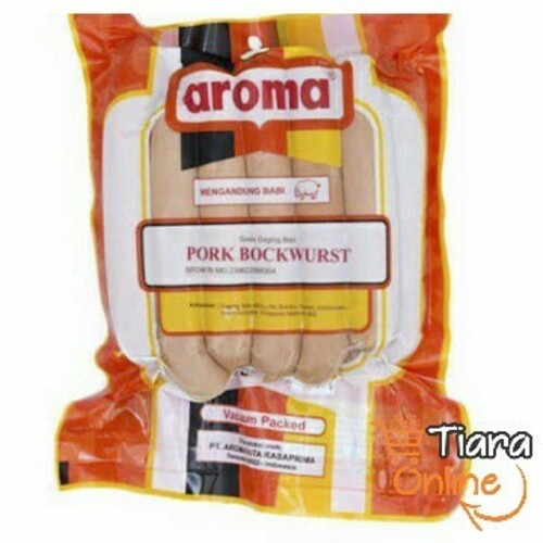 AROMA - PORK BOCKWURST : 500 GR