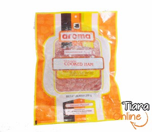 AROMA - SMOKED COOKED HAM : 250 GR