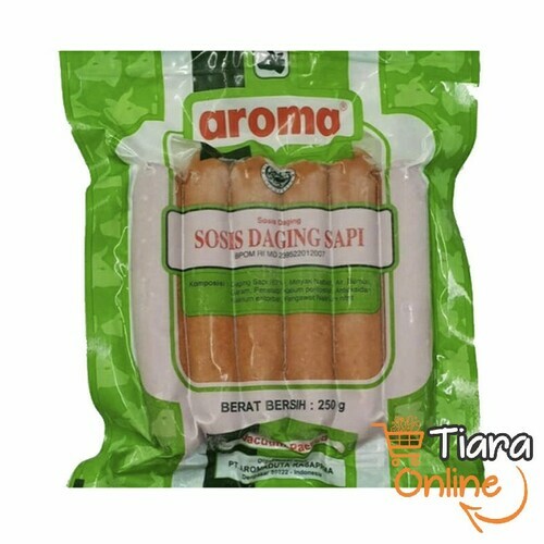 AROMA - SOSIS DAGING SAPI : 250 GR