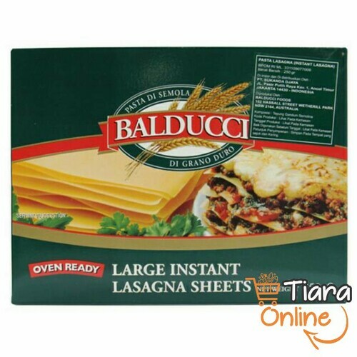 BALDUCCI - LASAGNA SHEETS : 250 GR