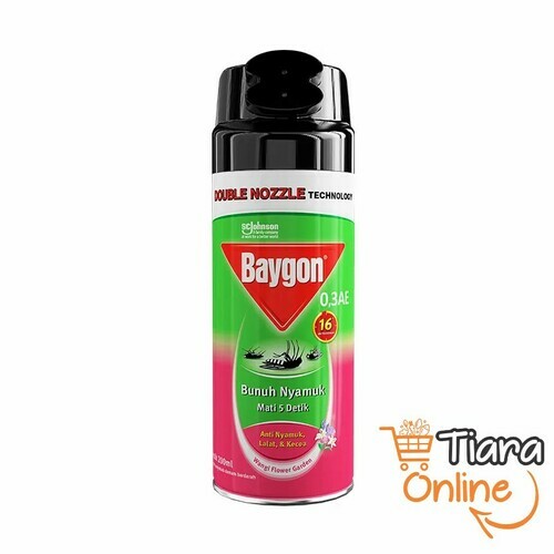 BAYGON - AEROSOL FLOWER GARDEN : 200 ML