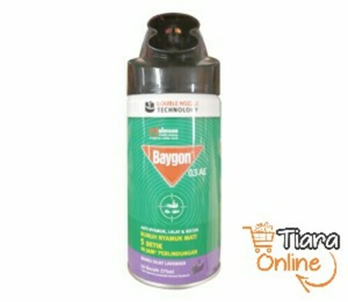 BAYGON - AEROSOL SILKY LAVENDER : 200 ML