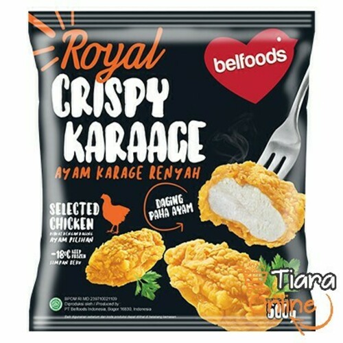 BELFOODS - ROYAL CRISPY KARAAGE : 500 GR