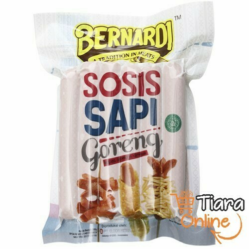 BERNARDI - SOSIS SAPI GORENG : 500 GR