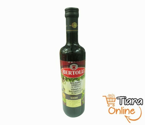 BERTOLLI - BALSAMIC VINEGAR : 500 ML