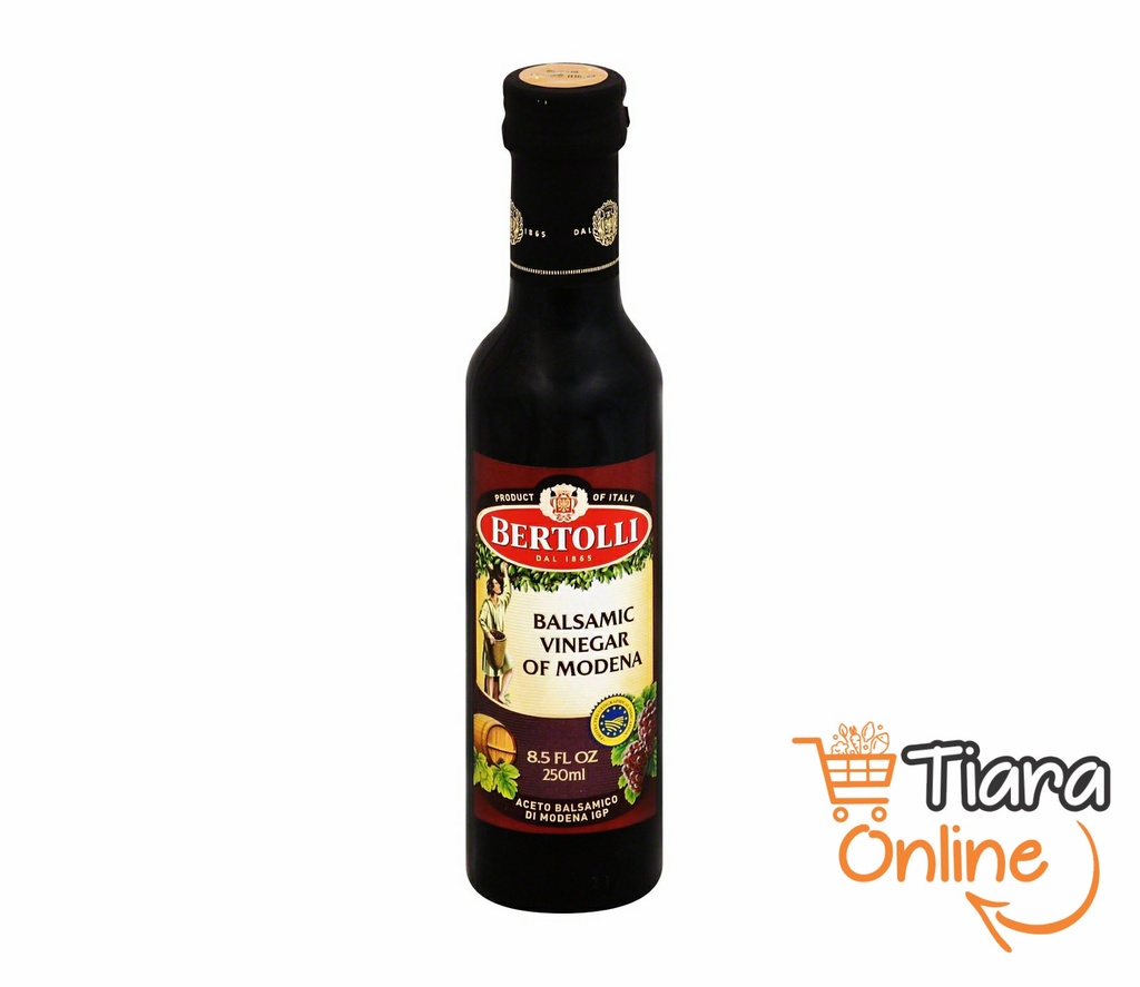 BERTOLLI - BALSAMIC VINEGAR : 250 ML