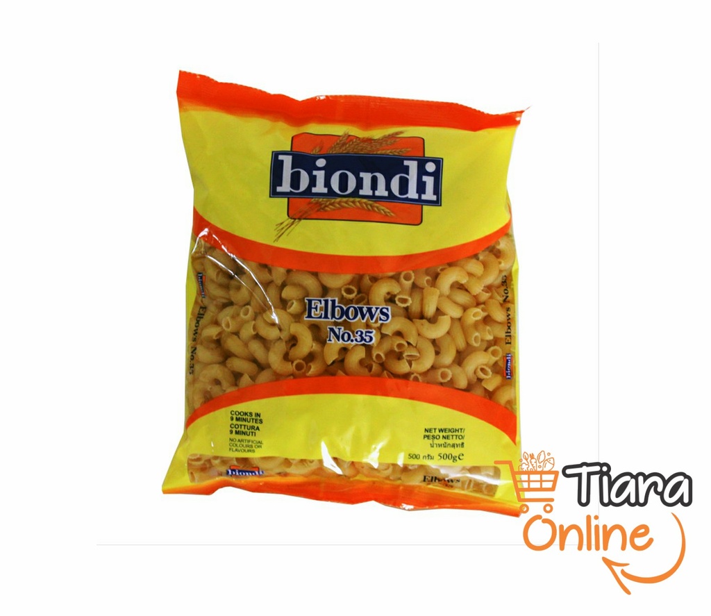 BIONDI - ELBOWS NO.35 : 500 GR