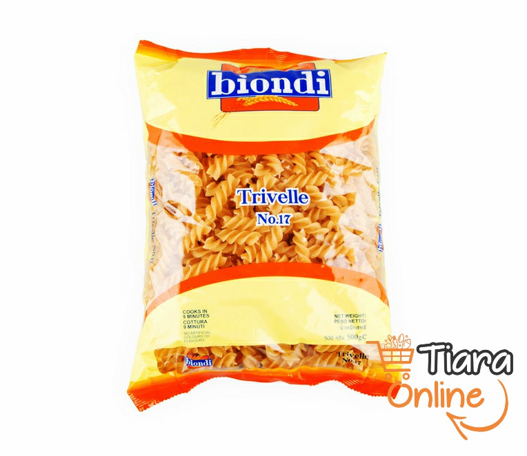 BIONDI - TRIVELLE NO.17 : 500 GR