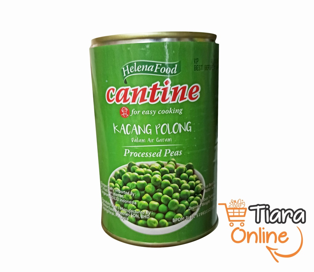 CANTINE - PROCESSED PEAS : 425 GR