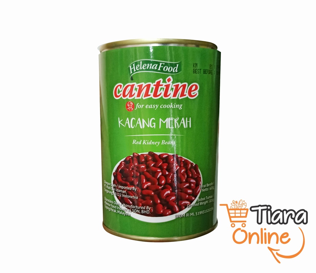 CANTINE - RED KIDNEY BEANS : 425 GR