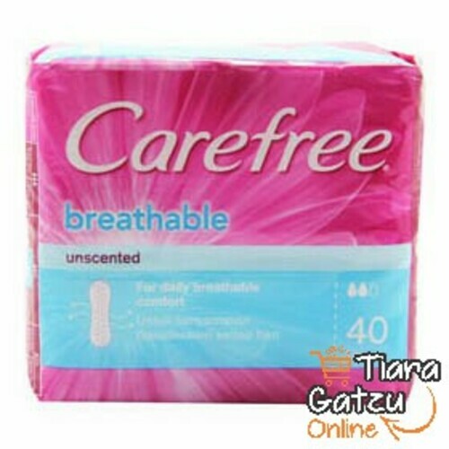 CAREFREE - BREATHABLE UNSCENTED : 40'S
