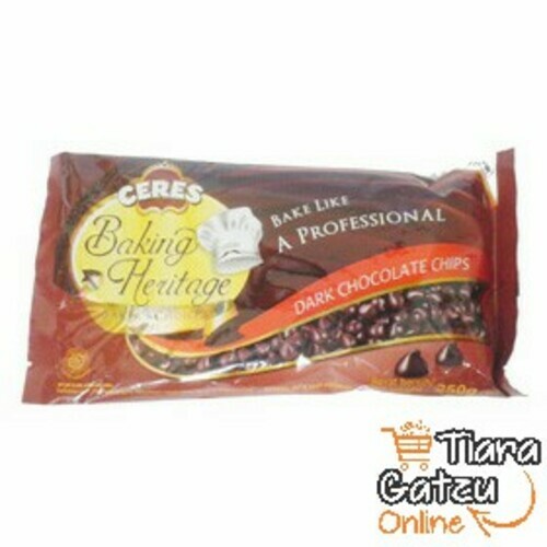 CERES - BAKING HERITAGE DARK CHOCO : 250 GR