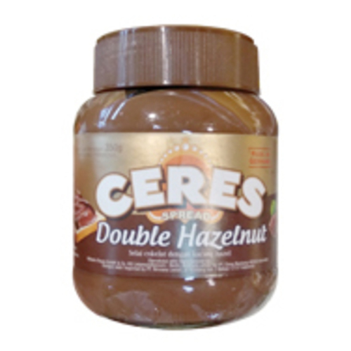 CERES - CHOCO SPREAD DOUBLE HAZELNUT : 350 GR