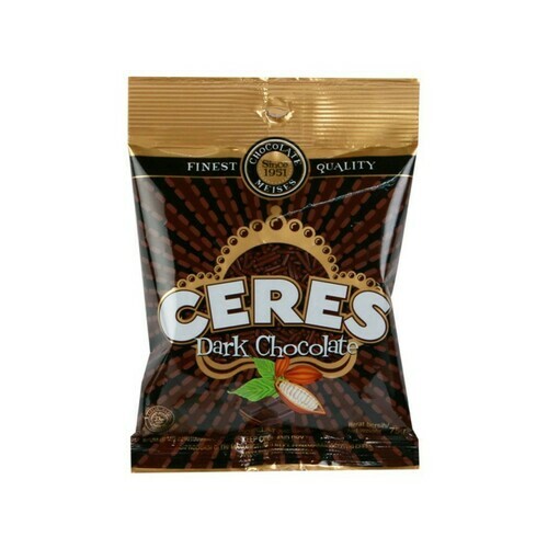 CERES - DARK CHOCOLATE : 75 GR