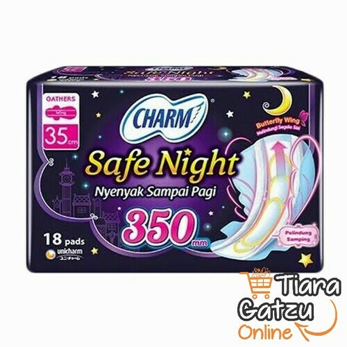 CHARM - SAFE NIGHT GATHERS 35 CM : 18'S