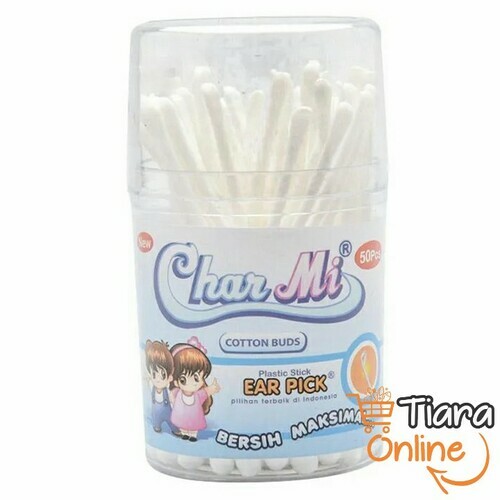 CHARMI - EAR PICK POT : 50 PCS