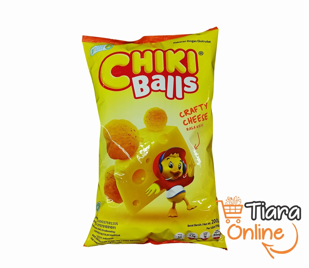 CHIKI - BALLS CRAFTY CHEESE : 200 GR