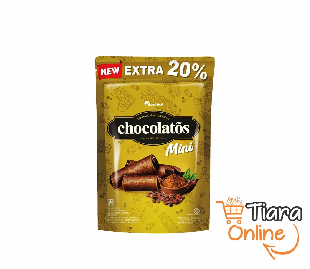 CHOCOLATOS - MINI POUCH : 70+14 GR