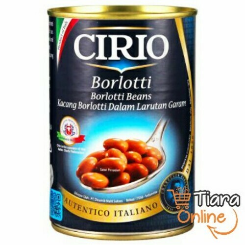 CIRIO - BORLOTTI BEANS : 410 GR