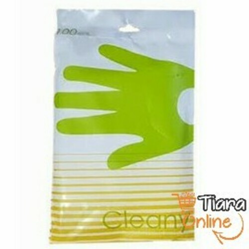 CLEANY - DISPOSABLE GLOVES : 100 PCS