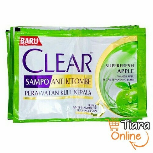 CLEAR - SHAMPOO APPLE FRESH : 12X9ML