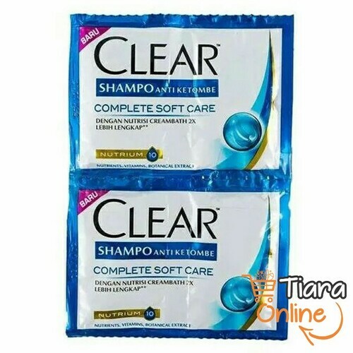 CLEAR - SHAMPOO COMPLETE SOFT CARE : 12X9ML