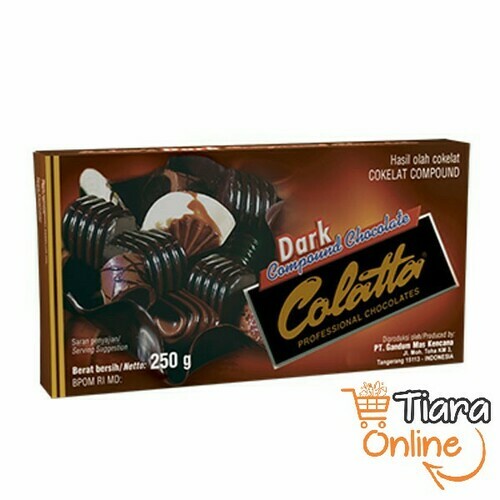 COLLATA - DARK BAKING CHOCOLATE : 250 GR